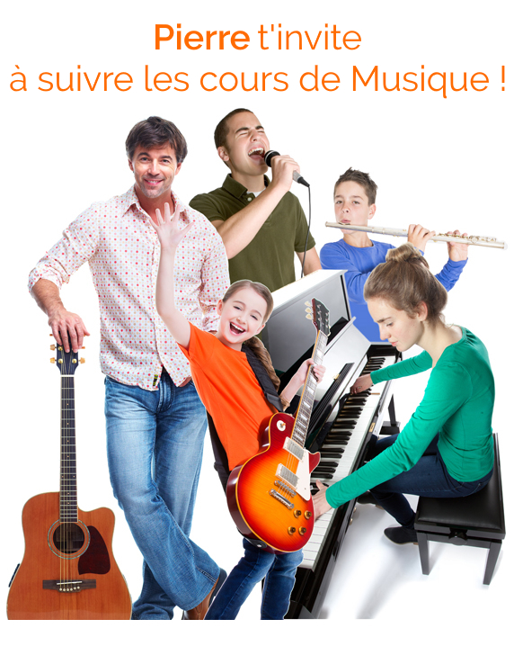 Inviter ses amis aux Cours de Musique